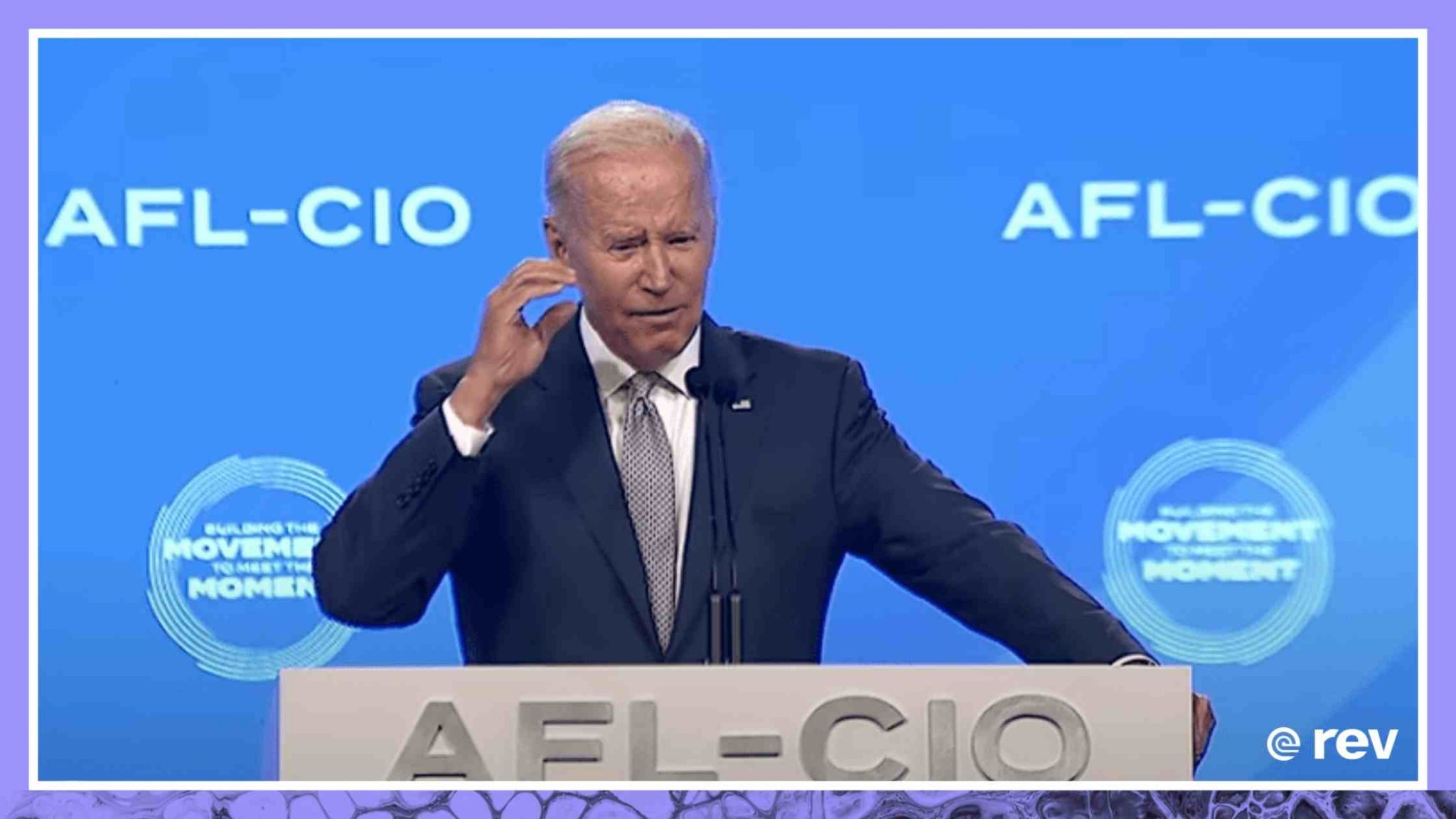 President Biden Delivers Remarks at the 29th AFL-CIO Quadrennial Constitutional Convention 6/14/22 Transcript