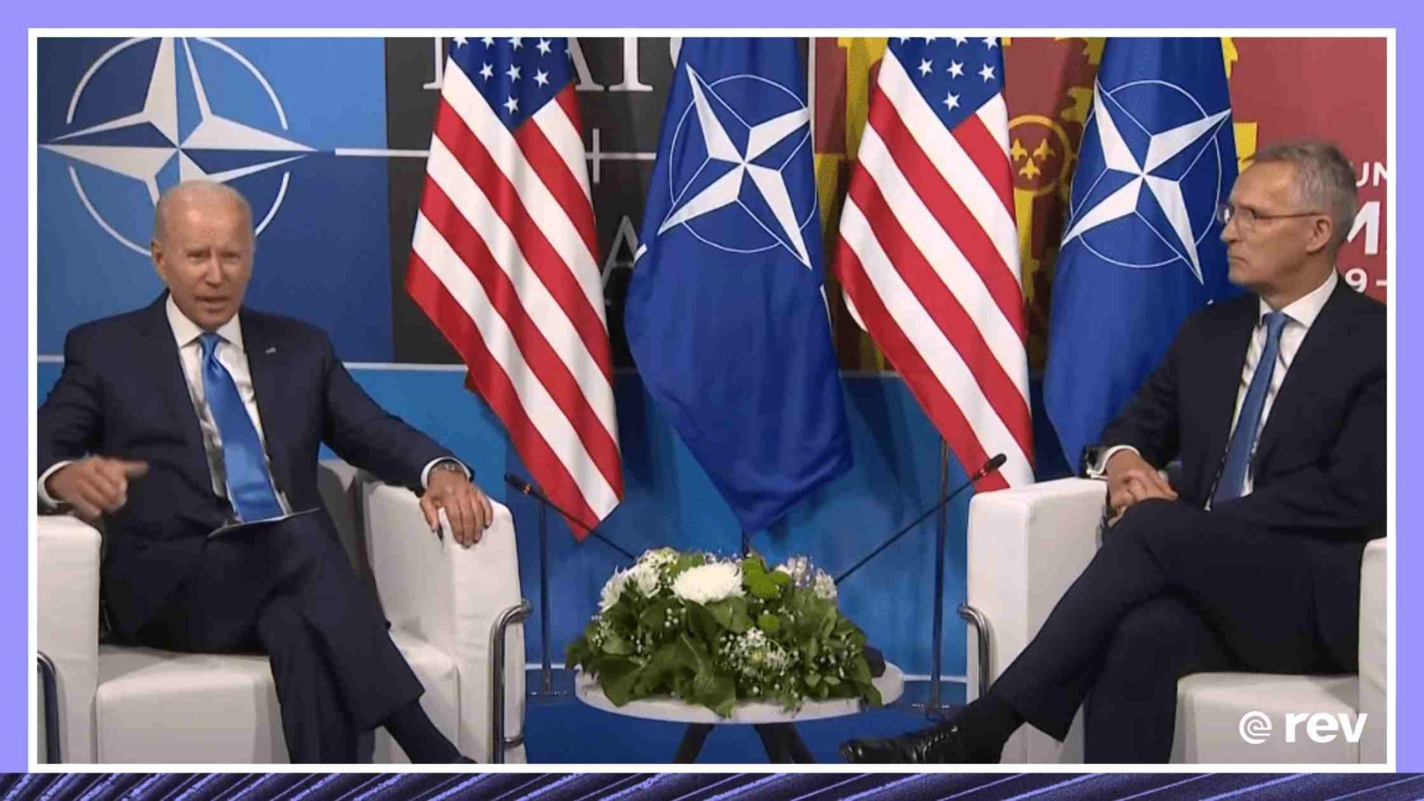 Biden: 'NATO More Needed Now Than It Ever Has Been' 6/29/22 Transcript