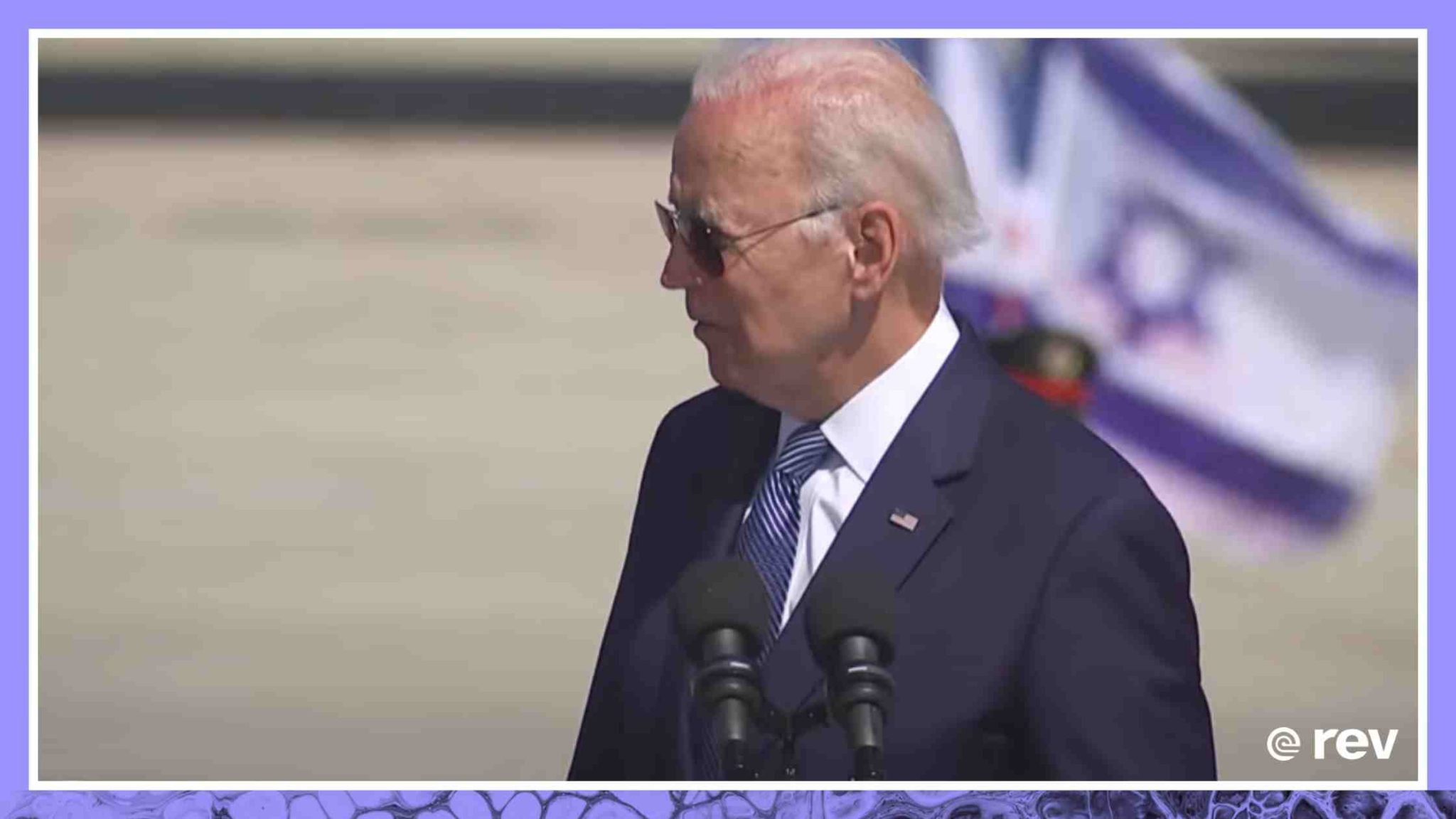 Biden Delivers Remarks From Israel At Start Of Middle East Trip 7/13/22 Transcript