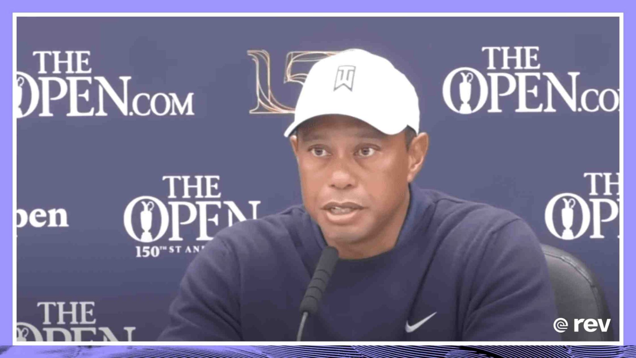 Tiger Woods disagrees with LIV players turning their backs on the PGA Tour Transcript