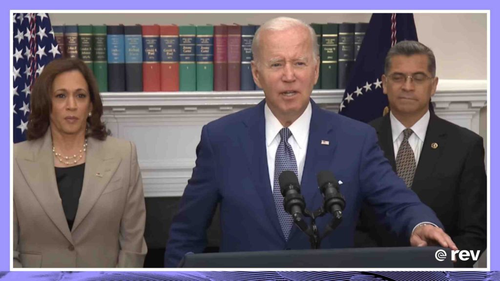 President Biden Delivers Remarks on Protecting Access to Reproductive Health Care Services 7/08/22 Transcript
