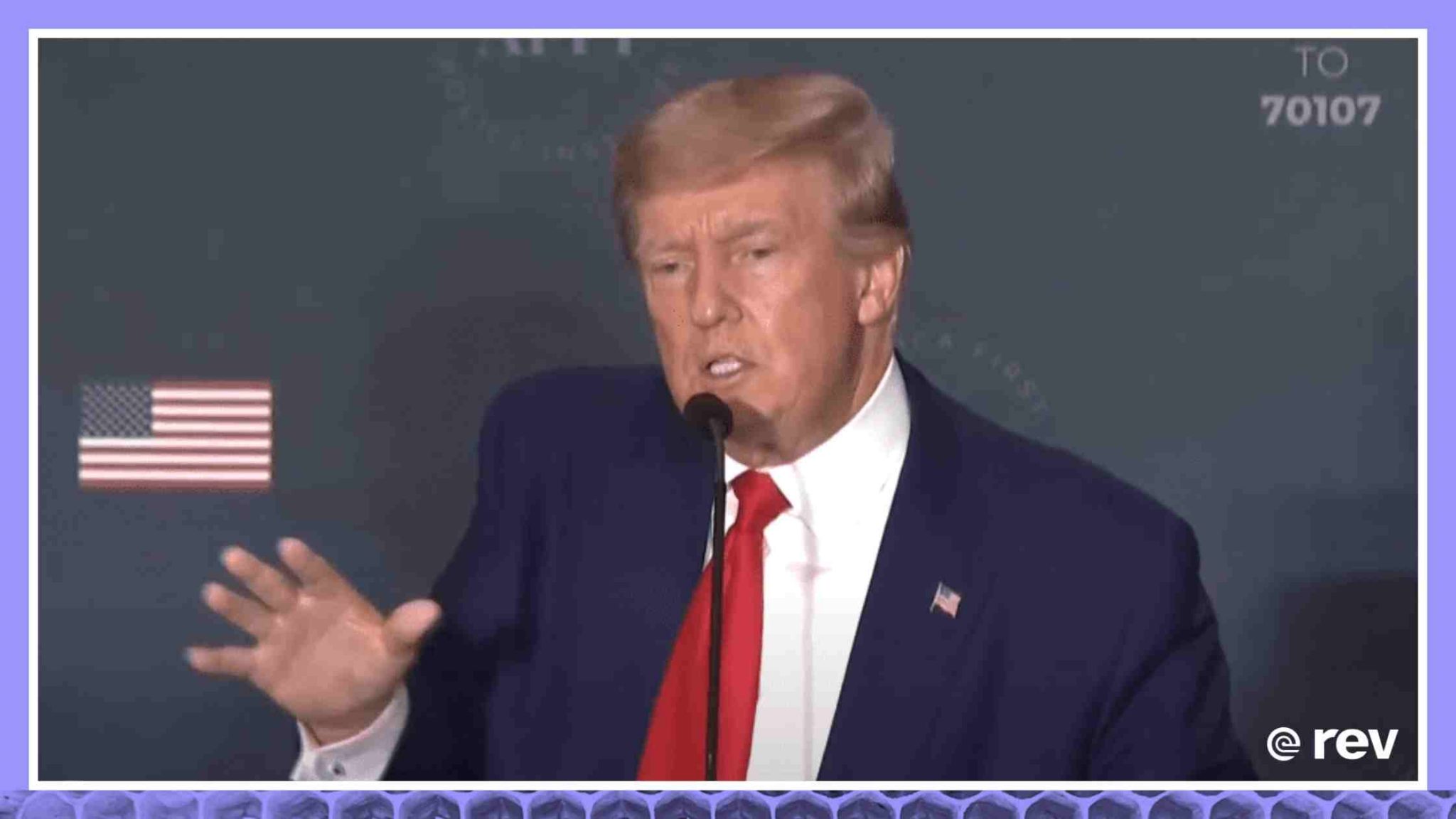 Donald Trump speaks at America First Agenda Summit in Washington, DC Transcript