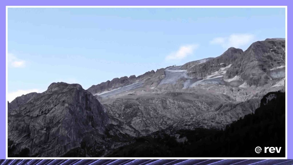 Rescue continues after Italian Alps glacier collapse Transcript