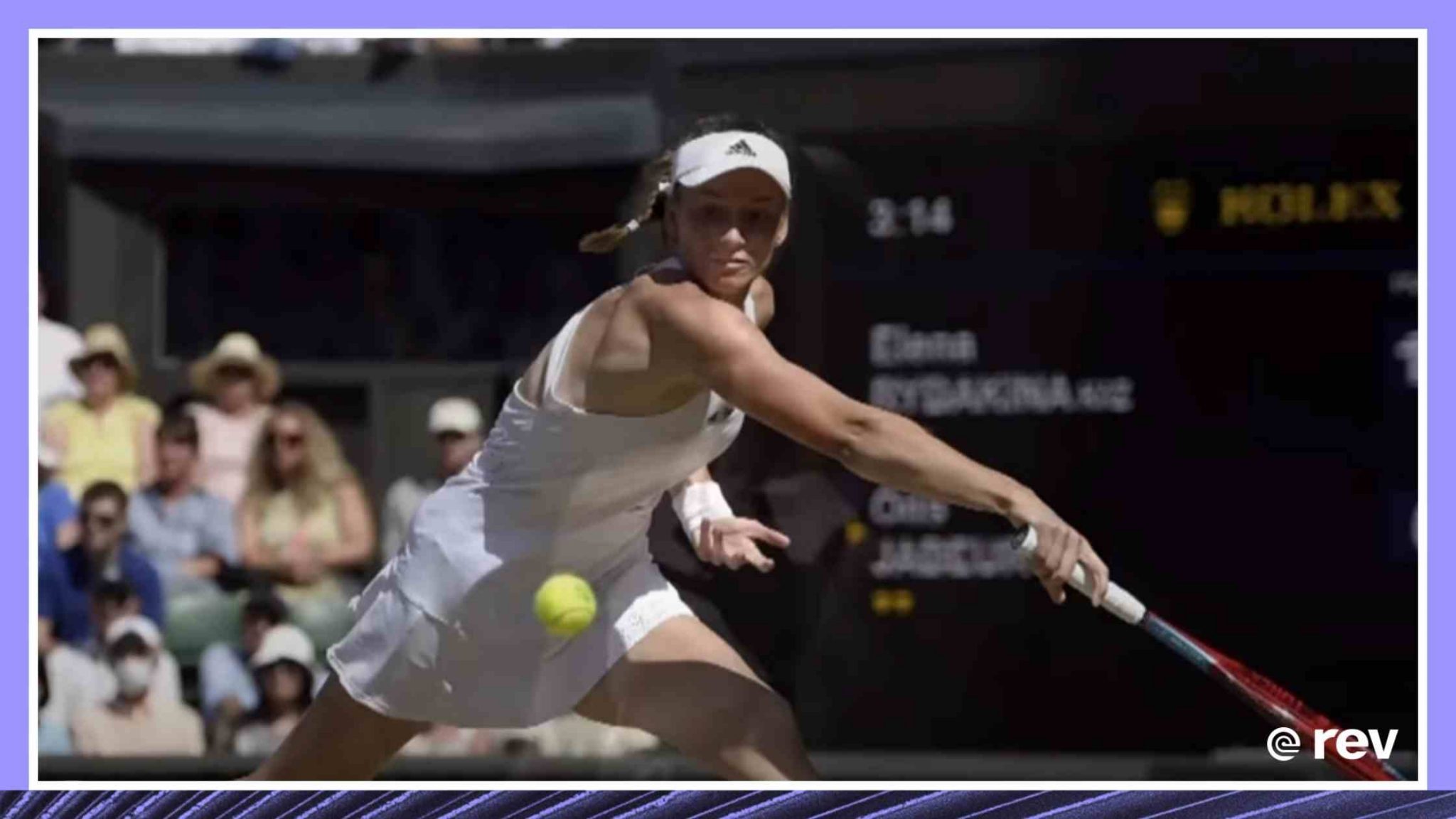 Wimbledon women's final makes tennis history 7/09/22 Transcript