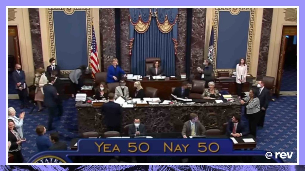 Senate advances massive health care, climate and tax reform legislation Transcript