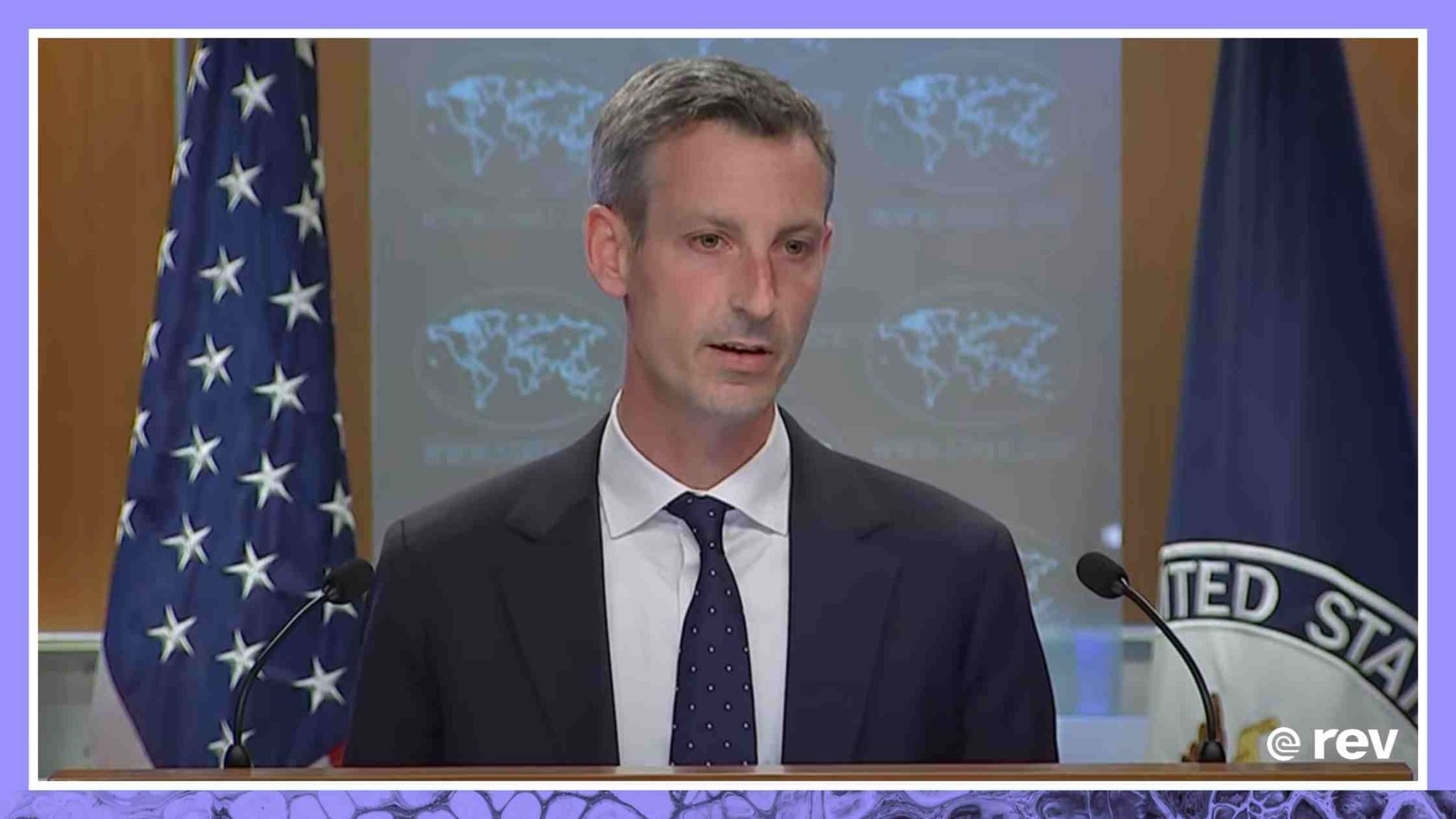 State Department spokesman Ned Price holds news briefing Transcript