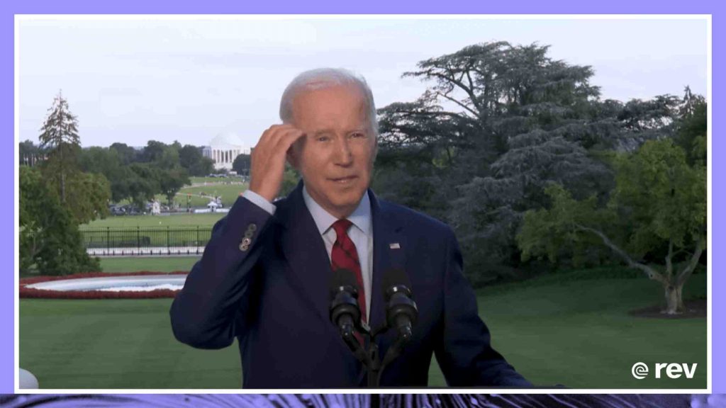 President Biden Delivers Remarks on a Successful Counterterrorism Operation 8/01/22 Transcript