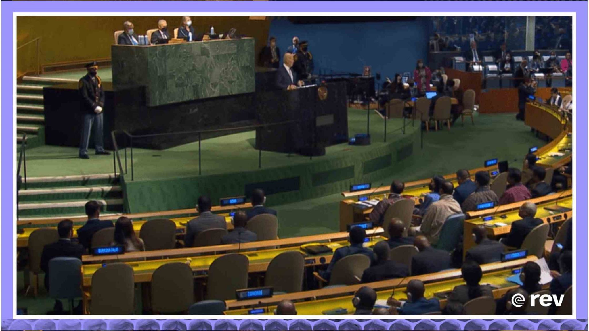President Biden Delivers Remarks before the 77th Session of the United Nations General Assembly Transcript