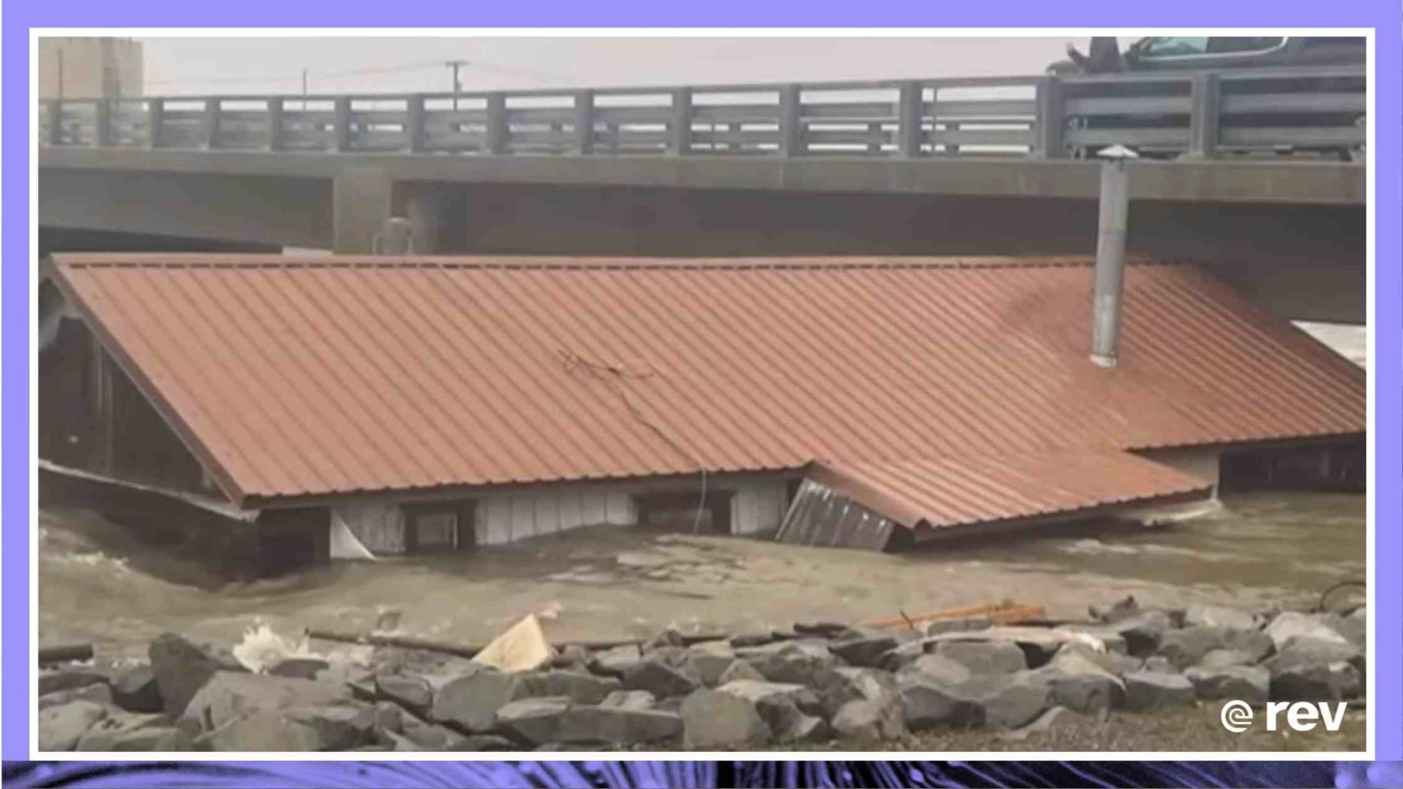 Typhoon Remnants Flood Alaska, Knock Homes Off Foundations