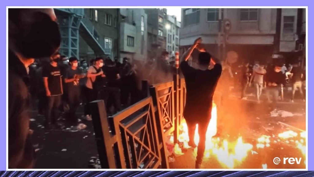 Iran Protests Intensify As Women Burn Headscarves In Defiance Of Police Transcript