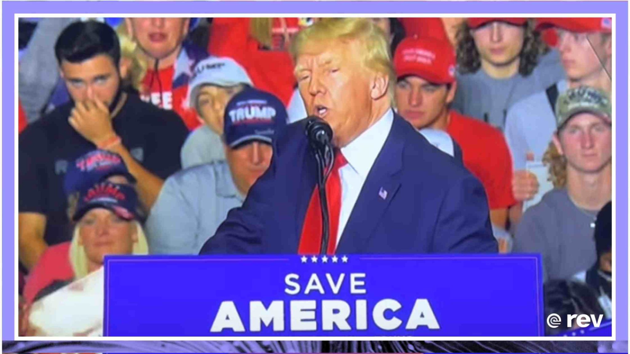 Donald Trump SAVE AMERICA RALLY in Ohio 09/17/22 Transcript
