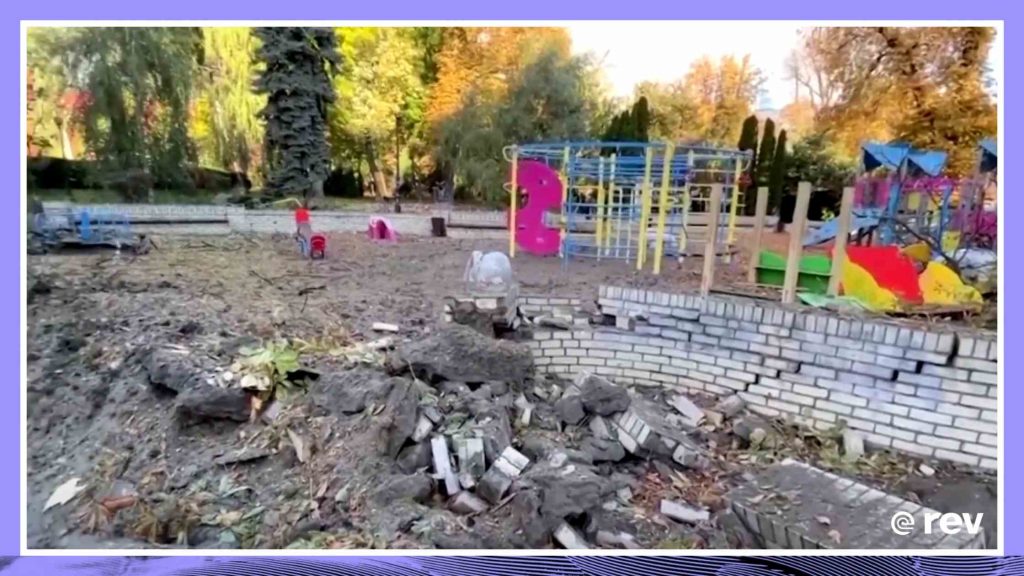 Ukraine cities bombed in apparent revenge strikes Transcript