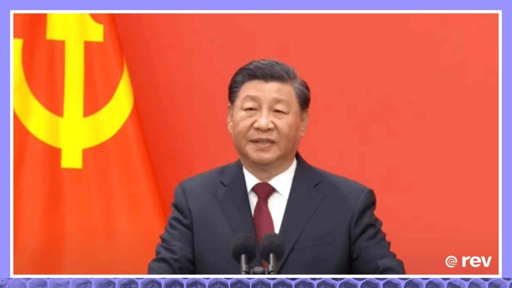 Xi Jinping re elected to record third term Transcript
