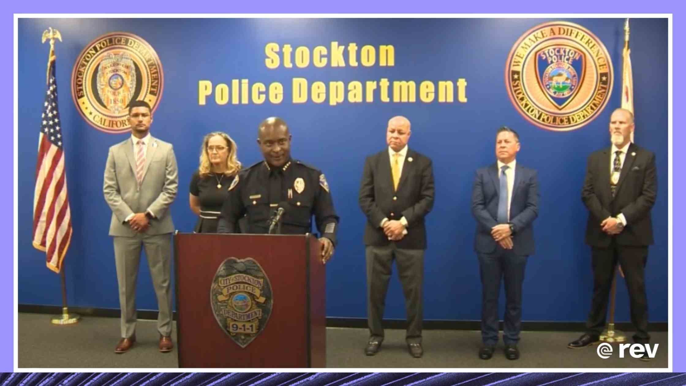 Stockton Police Announce Arrest of Suspected Serial Killer Transcript