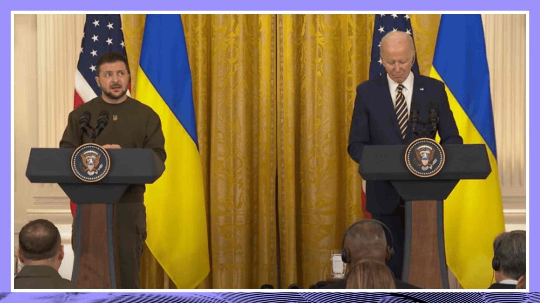 President Biden Hosts a Joint Press Conference with President Volodymyr Zelenskyy of Ukraine Transcript