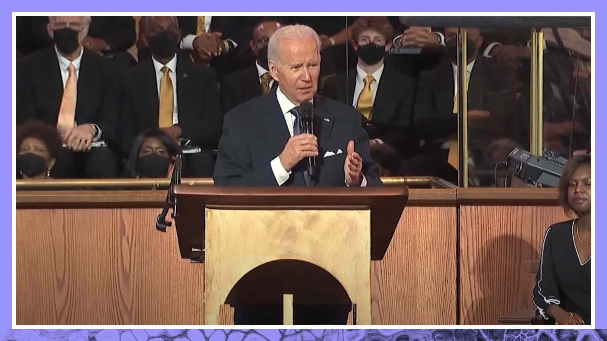 Biden Honors MLK Jr. in Speech at Ebenezer Baptist Church Transcript