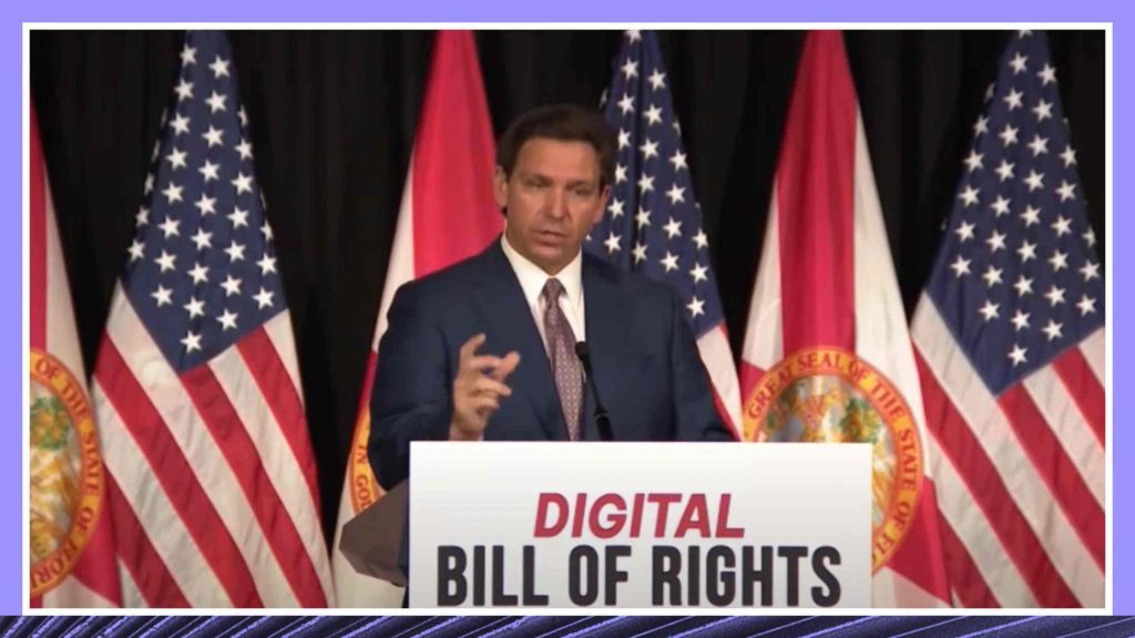 Gov. Ron DeSantis Outlines 'Digital Bill of Rights' During West Palm Beach Visit Transcript