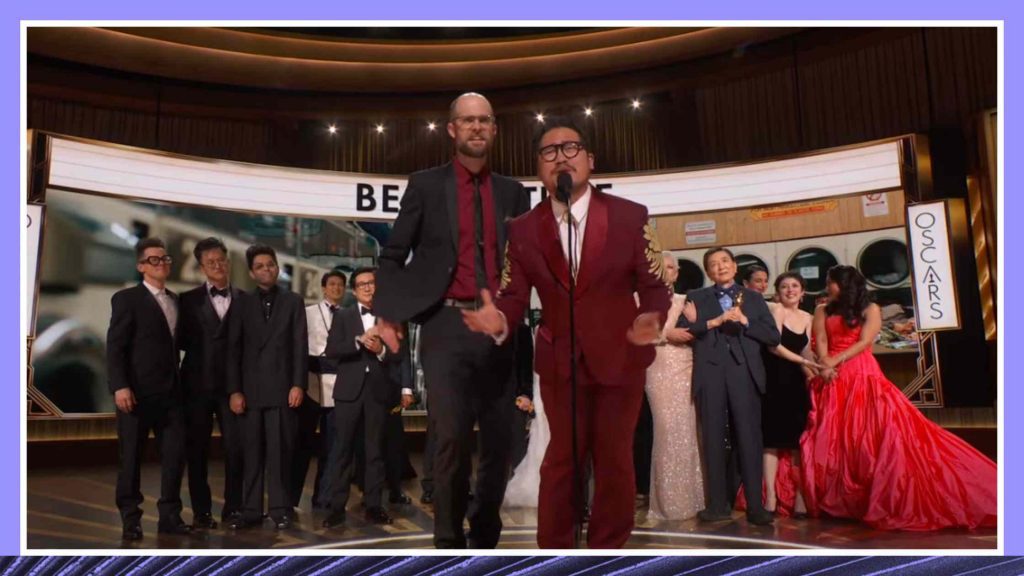 EVERYTHING EVERYWHERE ALL AT ONCE Accepts the Oscar for Best Picture Transcript