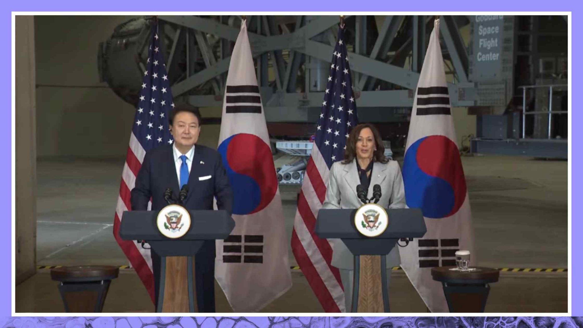 Vice President Harris and President Yoon Deliver Remarks to the Press Transcript