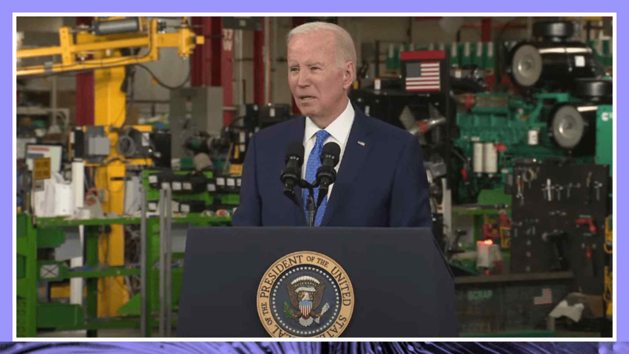 President Biden Delivers Remarks at Cummins Facility Transcript