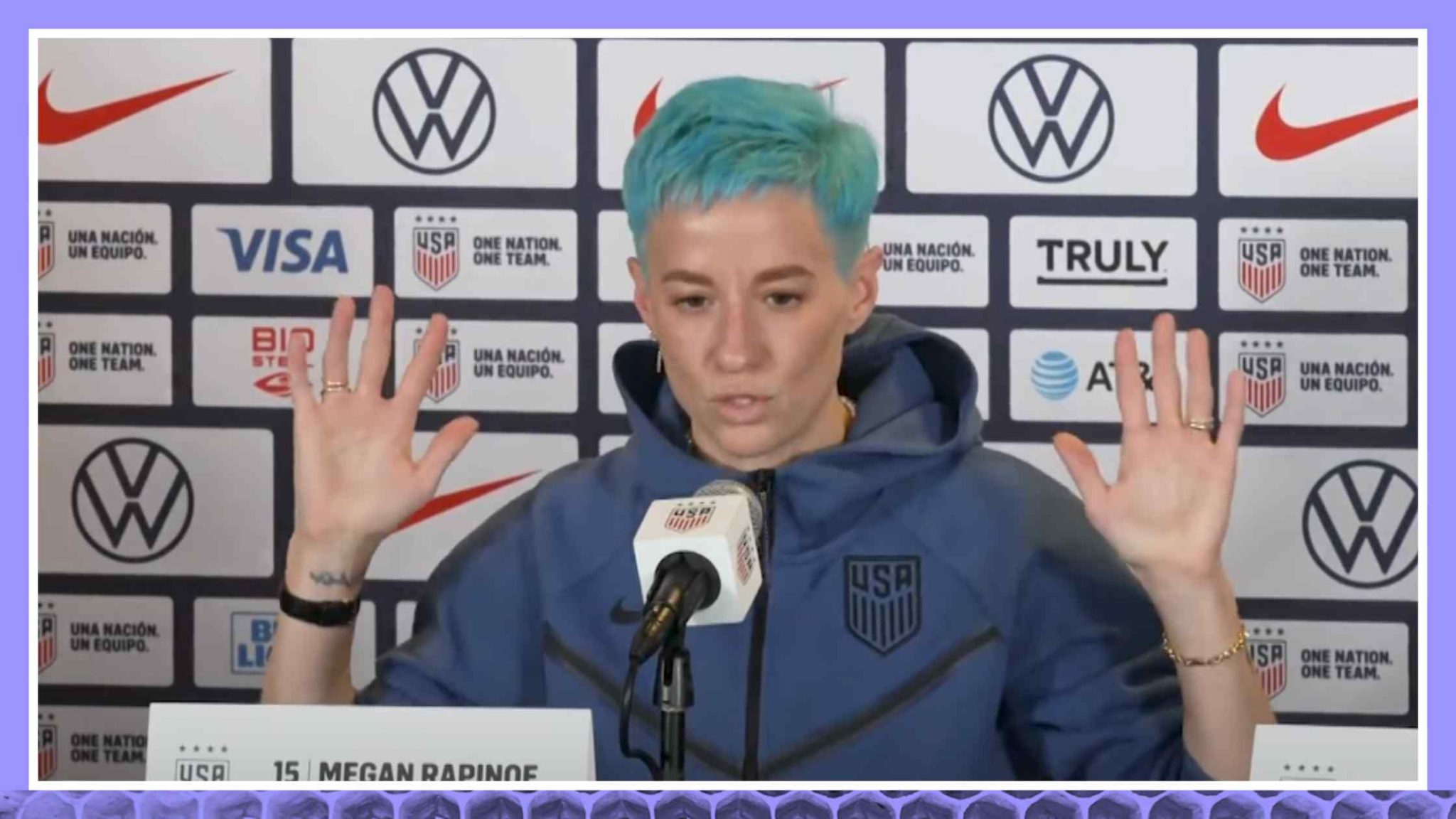 Megan Rapinoe on Pay Equity and Increased Popularity of Women's Soccer Transcript