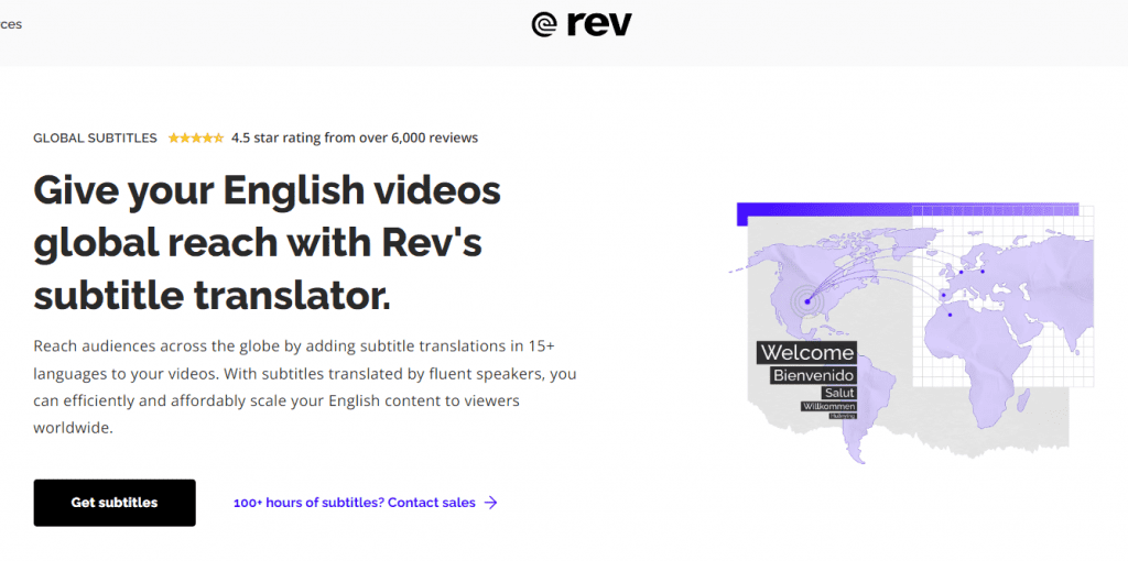 Rev Global Subtitles Services