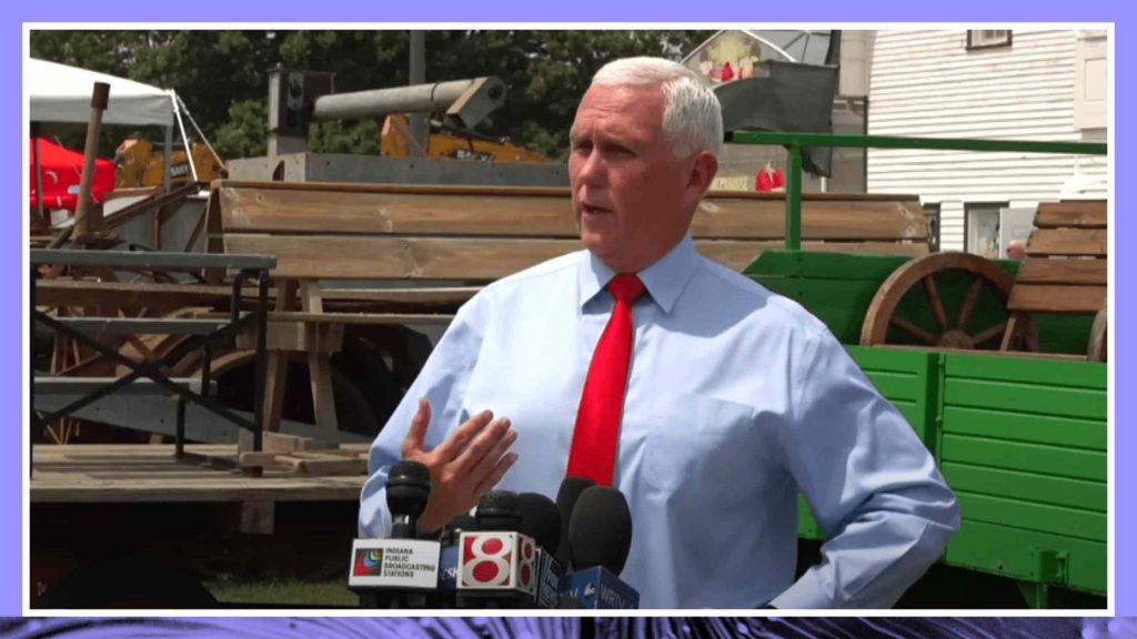 Mike Pence Responds to Trump Indictment Over Efforts to Overturn Result of 2020 Election Transcript