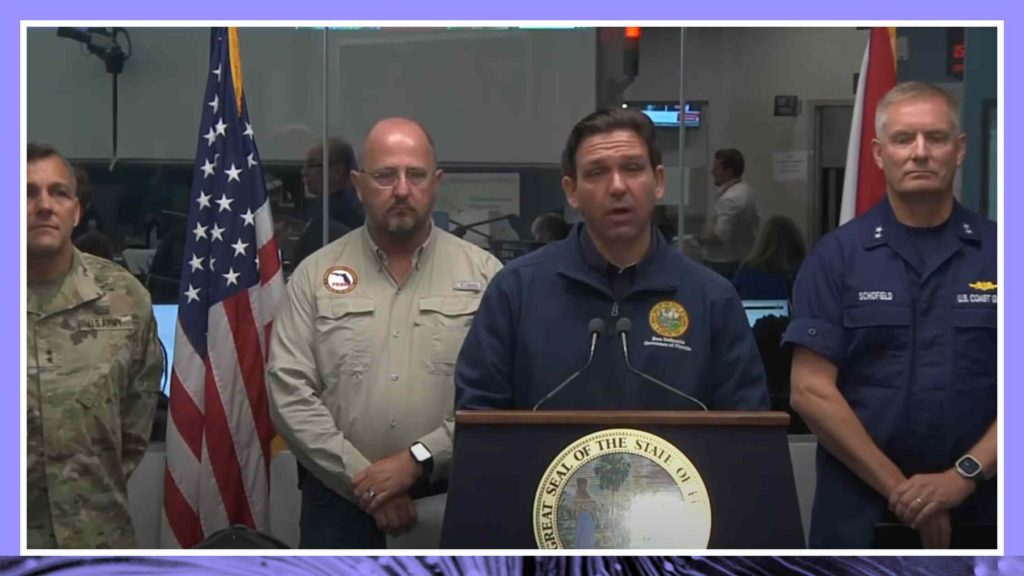 Hurricane Idalia Updates: Florida Gov. Ron DeSantis speaks in Tallahassee Transcript
