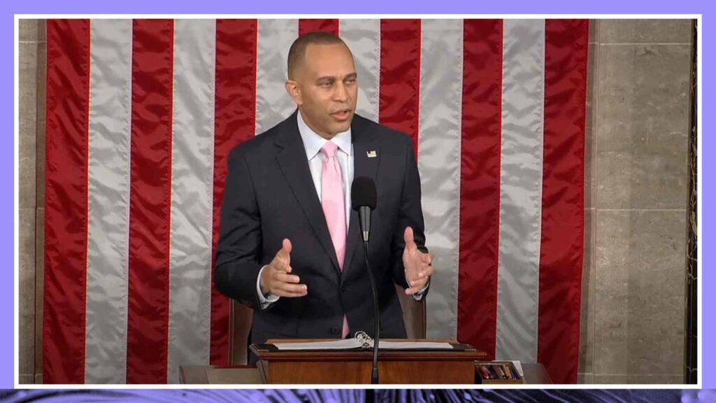 House Democratic Leader Jeffries Delivers Remarks After Republicans Appoint New Speaker Transcript