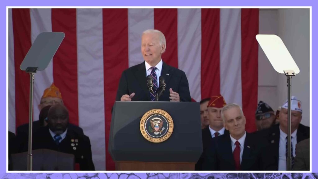 Biden Pays Tribute to America’s Veterans at Arlington National Cemetery Transcript
