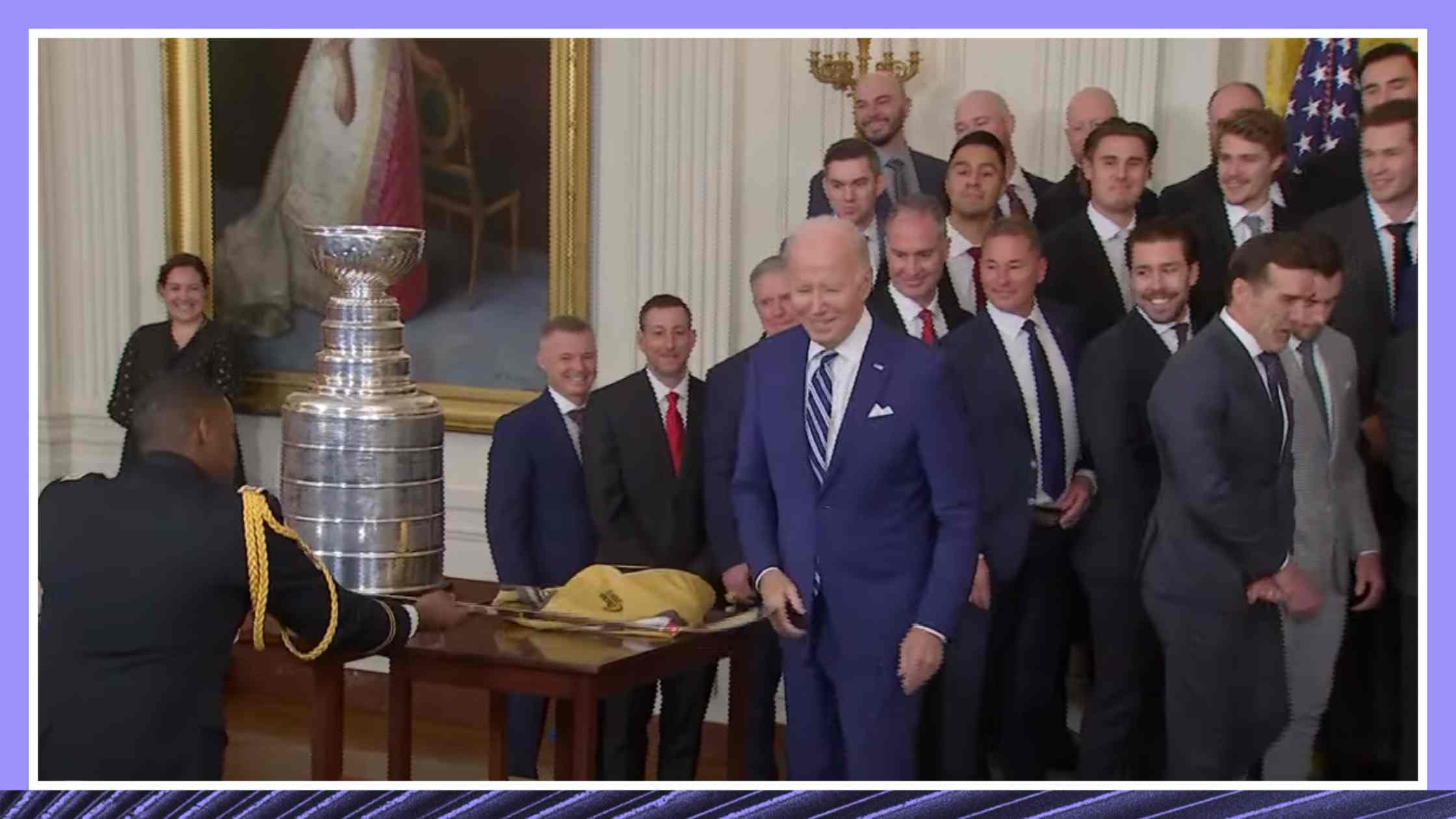 Biden Welcomes Stanley Cup Champions, the Las Vegas Golden Knights, to the White House Transcript