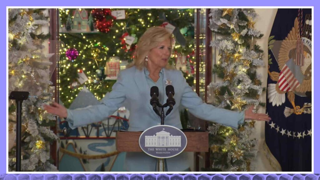 First Lady Jill Biden Reveals the 2023 Holidays at the White House Transcript