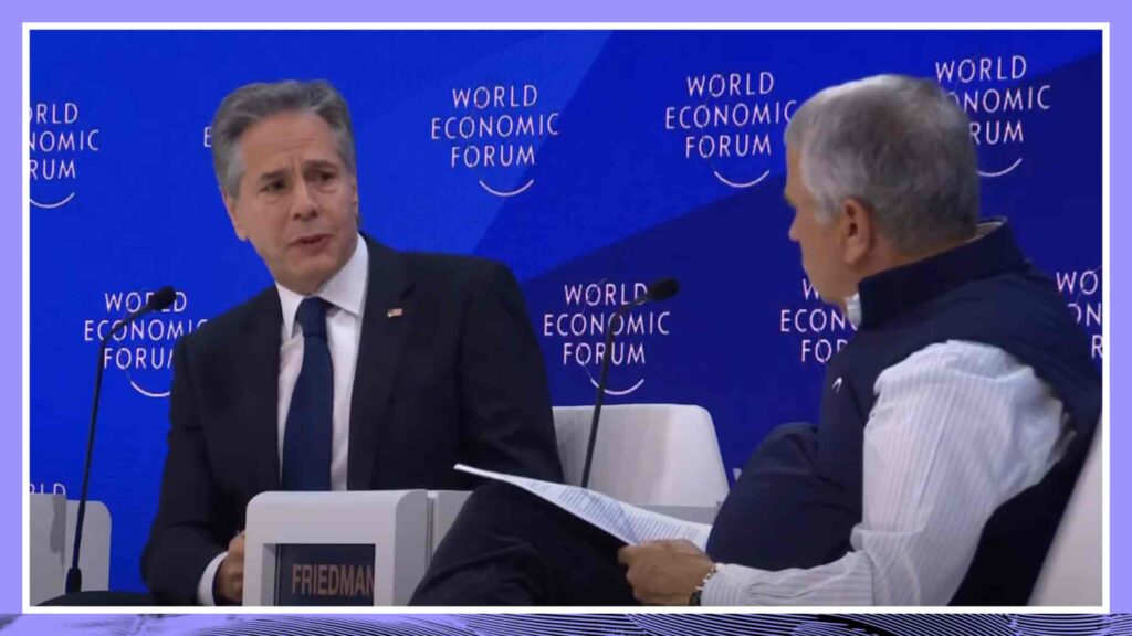 Antony Blinken addresses the World Economic Forum Transcript