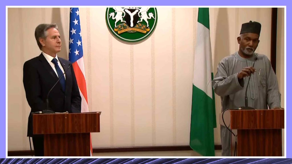 Blinken Holds News Briefing with Nigeria's Foreign Affairs Minister Yusuf Tuggar Transcript
