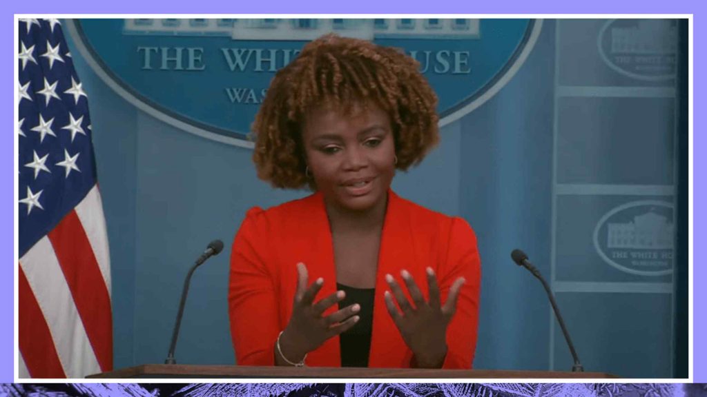 Karine Jean-Pierre Gives White House Briefing