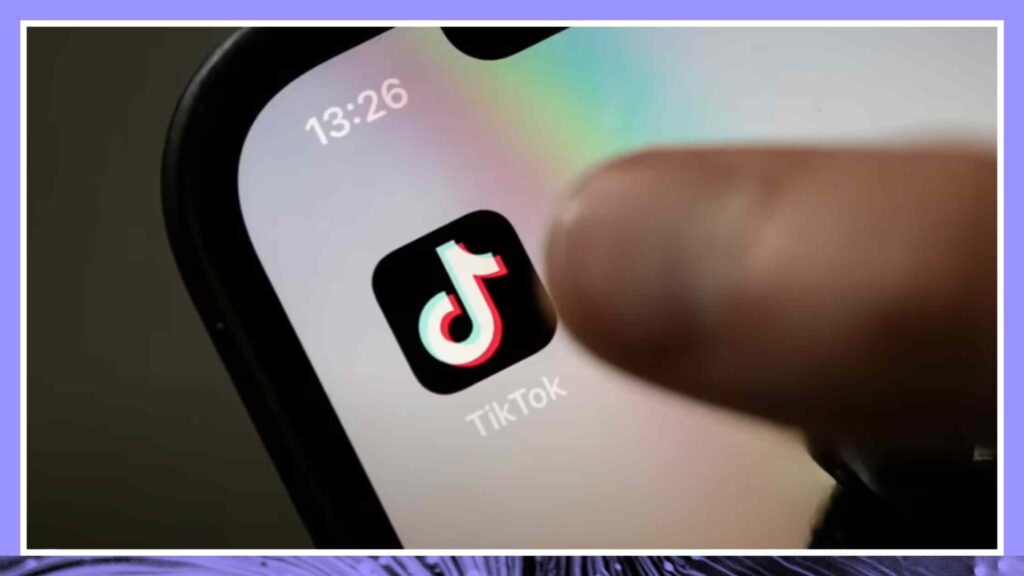 TikTok App on a Phone Screen