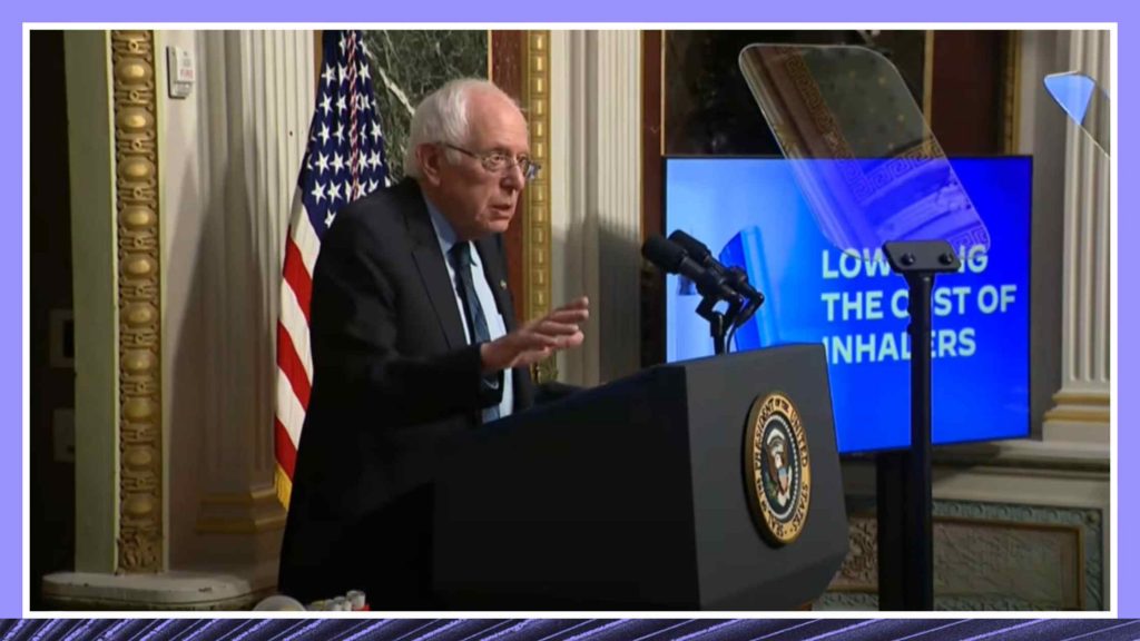 Bernie Sanders Speaking about Healthcare