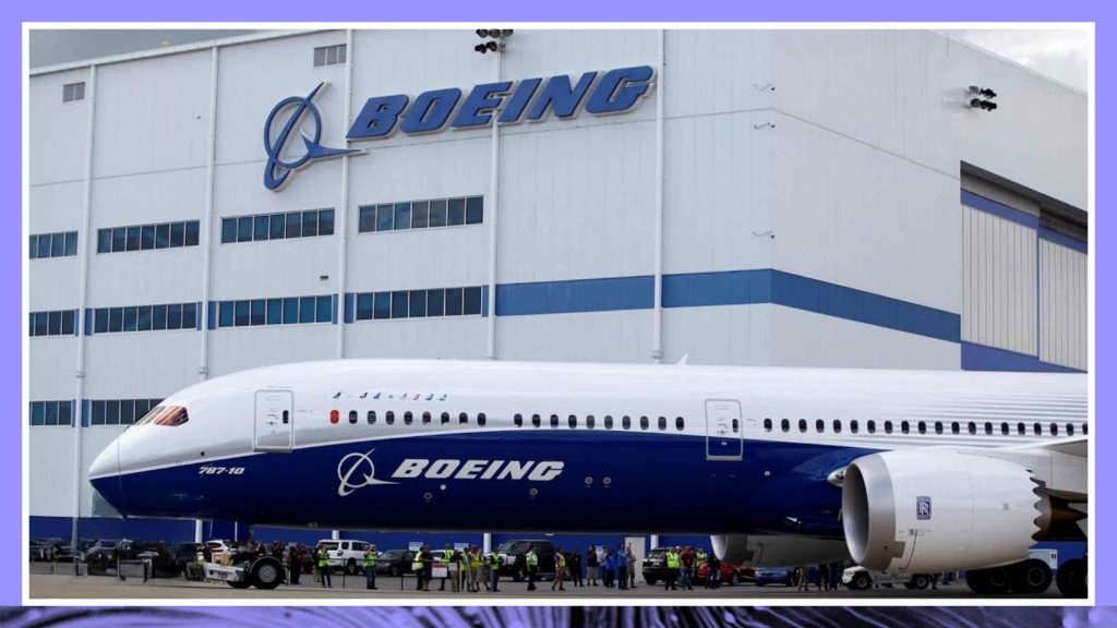 Boeing Airplane on the Tarmac