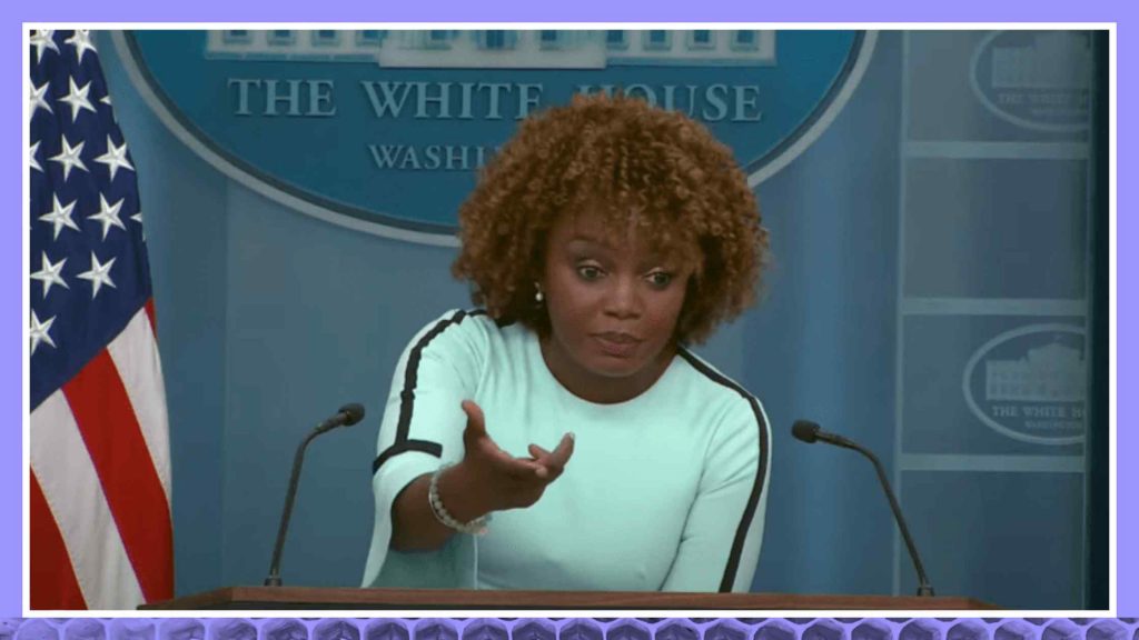 Karine Jean-Pierre Gives White House Press Briefing