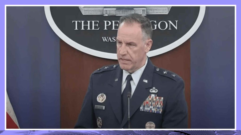 Pat Ryder gives Pentagon Press Briefing
