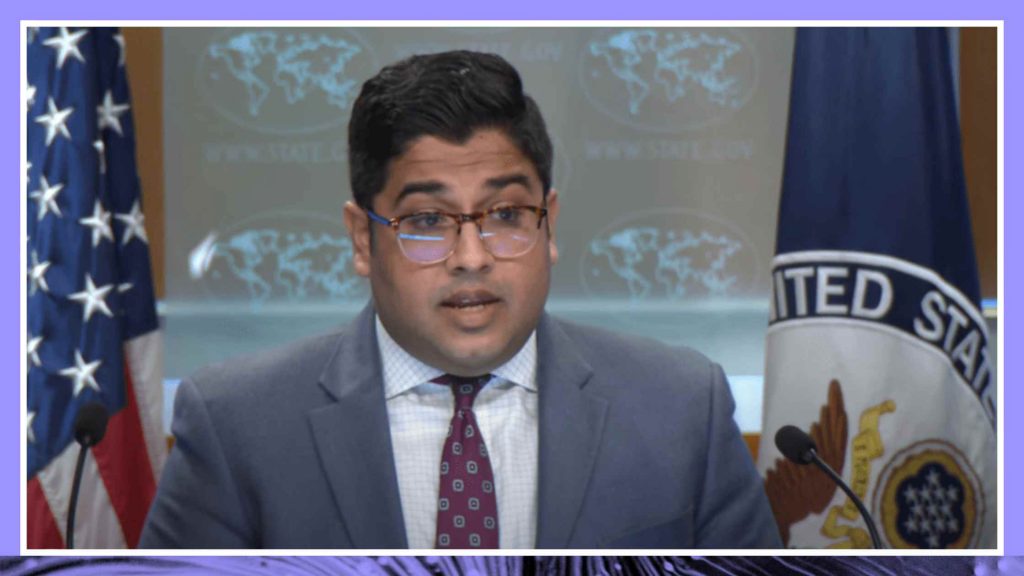 Vedant Patel Gives Department of State Press Briefing