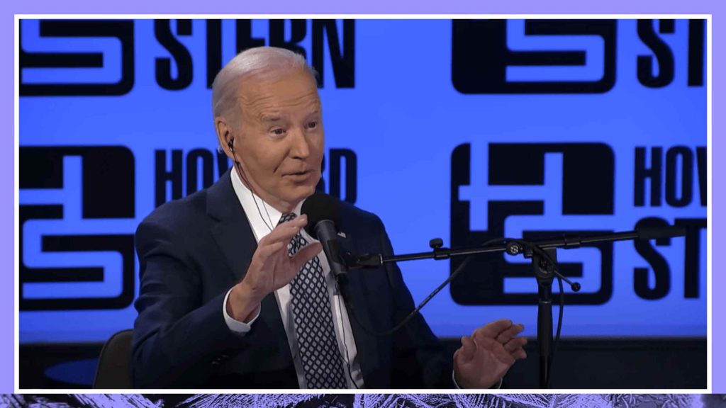 Joe Biden on Howard Stern