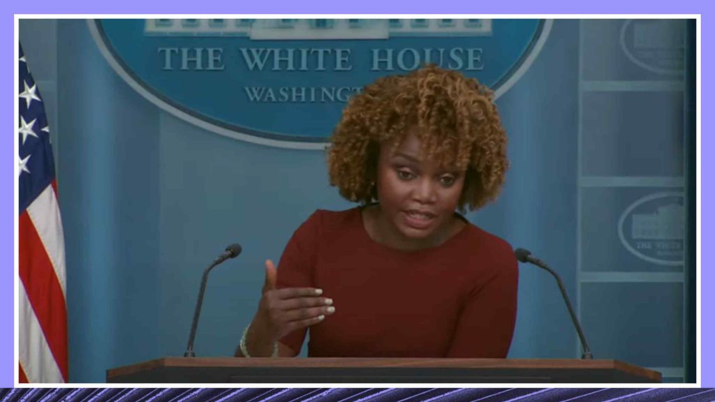 Karine Jean-Pierre gives White House Briefing 51524
