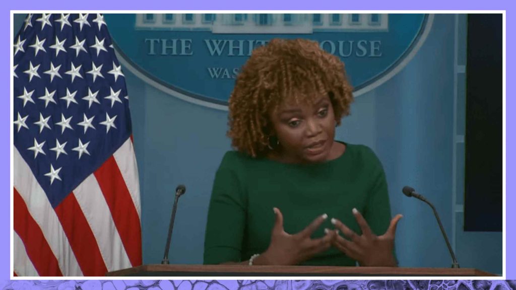 Karine Jean-Pierre gives White House Pres Briefing 51724