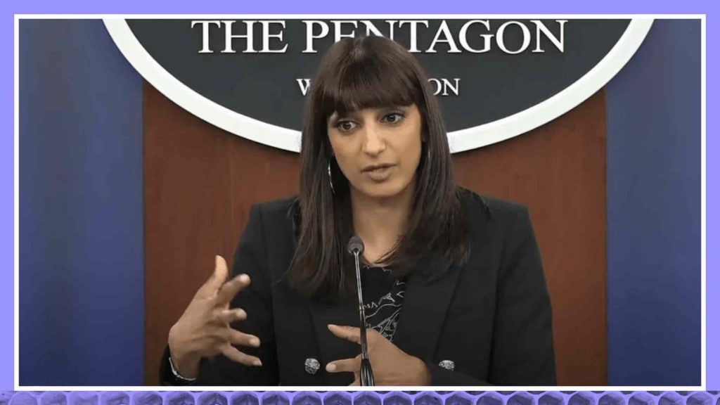Sabrina Singh Gives Pentagon Briefing